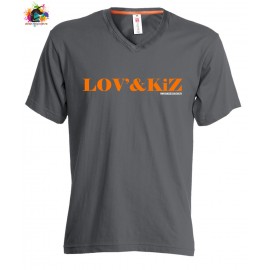 TEE-shirt V NECK Homme COLLECTION LOVE AND KIZ