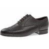 Chaussure de danse homme cuir perforé: coup de pied large 088-076-042