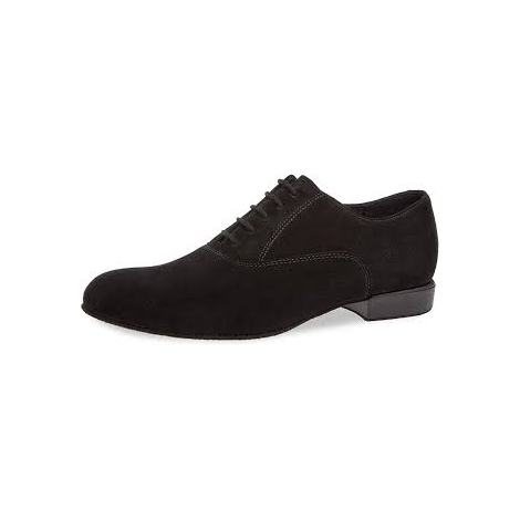 Chaussures de danse Homme Nubuck noir - Comfort 180-025-001
