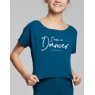 Tee-shirt court DANCER Adulte en viscose - TEMPS DANSE