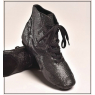 BOTTES jazz en TOILE SEQUINS bi-semelle à lacets-DANSEZ-VOUS