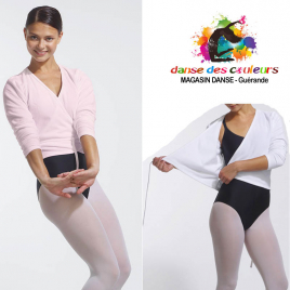 CACHE-COEUR Viscose Adulte à liens TEMPS DANSE