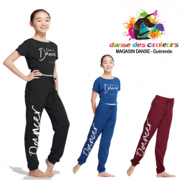 PANTALON de danse unisexe: DANCER pour enfant-TEMPS DANSE