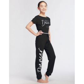 PANTALON de danse unisexe: DANCER pour enfant-TEMPS DANSE