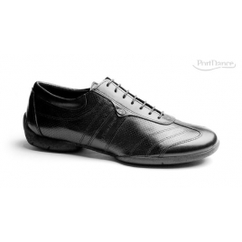 Chaussures de Danse PIETROSTREET Homme cuir noir- PORTDANCE