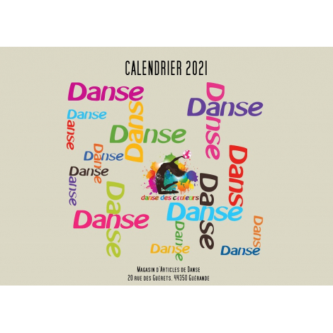 Calendrier Danse 21 Danse Des Couleurs