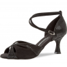Chaussure danse latine cuir python talon 6,5 cm-DIAMANT