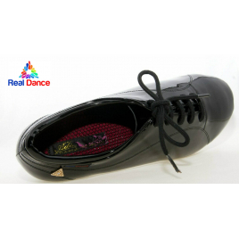 Chaussures Latines Compétition vernie Homme-REAL DANCE®