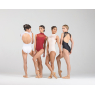 Justaucorps Ballet Rosa Bérénice col officier