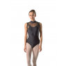 Justaucorps Ballet Rosa Bérénice col officier