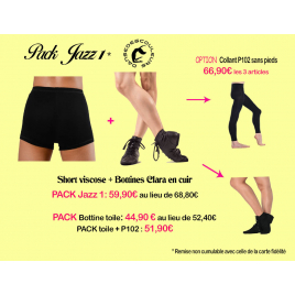 PACK JAZZ bottines Clara