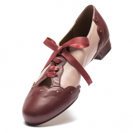 Chaussures de Danses Swing Cabaret rose ancien - RUMPF