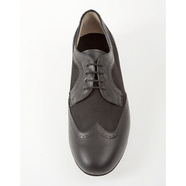 Chaussures de danse homme cuir/microfibre pied extra-large 089-026-145-DIAMANT