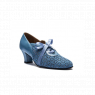 Chaussures de Danse de Salon Swing bleu azur 9233 - RUMPF