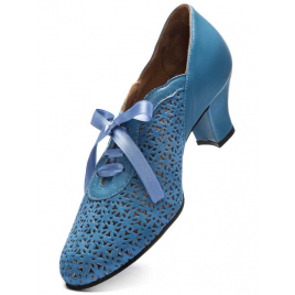 Chaussures de Danse de Salon Swing bleu azur 9233 - RUMPF