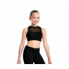 Crop Top danse Mesh imprimé Sheenah Bloch FT5073C