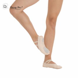 Demi-pointe bi-semelle en toile VANIE-DANSEZVOUS