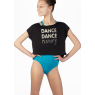 Crop TOP fluide Femme noir SO DANCA