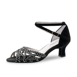 569-60-Chaussure danse résille noir - ANNA KERN