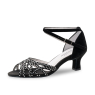 569-60-Chaussure danse résille noir - ANNA KERN