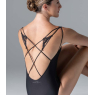 RAINIER Ballet rosa fines bretelles papillon