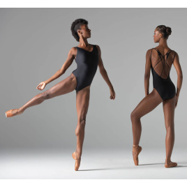 RAINIER Ballet rosa fines bretelles papillon