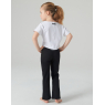 Tee-shirt crop top danseuse Enfant AGILE Fée blanc -TEMPS DANSE