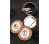Miroir de poche double face - DANSE DES COULEURS®