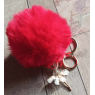 Porte clef danseuse bijou de sac "Ballerine et Pompon"