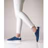 BASKET 7005 Anna KERN femme velours bleu