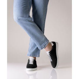 7015 SUNY Werner KERN - Basket femme velours noir
