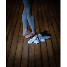 Demi-pointes Gris liens croisés- MERLET