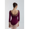 Justaucorps manches 3/4 lycra résille 31662 INTERMEZZO