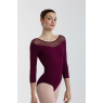 Justaucorps manches 3/4 lycra résille 31662 INTERMEZZO