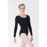 Justaucorps à manches longues Intermezzo danse classique Tissu coton