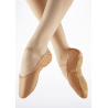 Chaussons de danse Bloch S0205L Dansoft en cuir à semelle intégrale