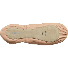 Chaussons de danse Bloch S0205L Dansoft en cuir à semelle intégrale