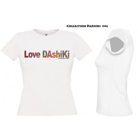 Tee Shirt Femme : Collection LOVE DASHIKI